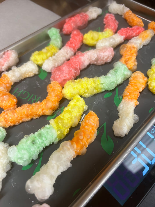 GUMMY WORMS